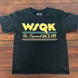 Black WSQK Graphic Tee - Short Sleeve